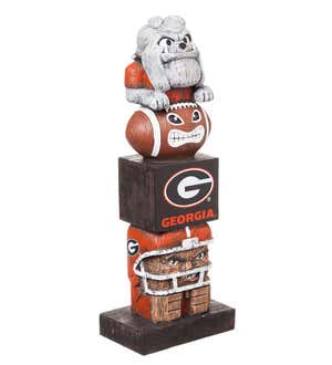 Indoor/Outdoor College Team Pride Totem Garden Statue